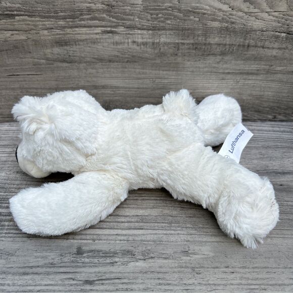 Lufthansa white 8” Teddy Bear Plush toy super soft polar bear - Picture 1 of 8